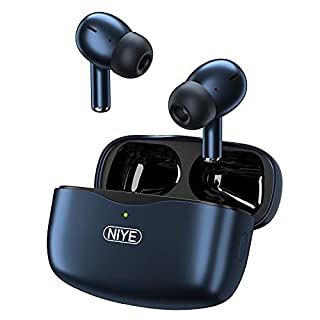 Photo 1 of Noise Cancelling Wireless Earbuds,TWS Earbuds Built-in 4 Microphones in-Ear Bluetooth 5.2 Headphones,Immersive Stereo Sound Ear Buds for Home,Office and Running (Royal Blue) (B09N39QZY1)
