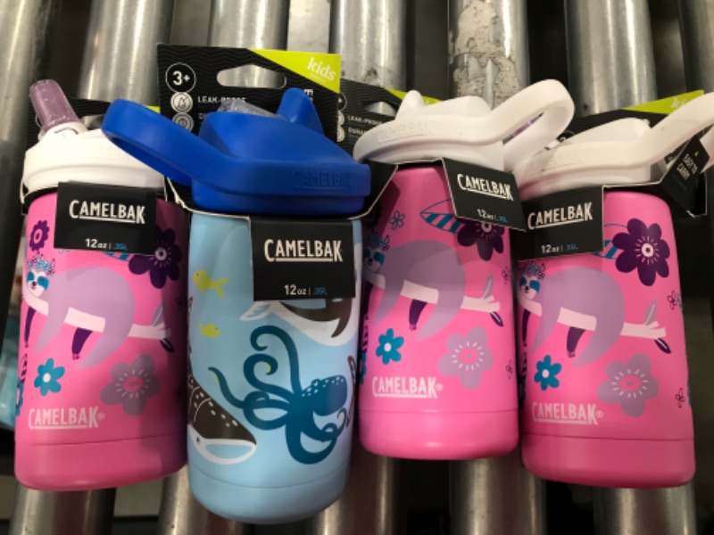 Photo 1 of 4 COUNT CamelBak 12oz Eddy+ Vacuum Insulated Stainless Steel Kids' Water Bottle

