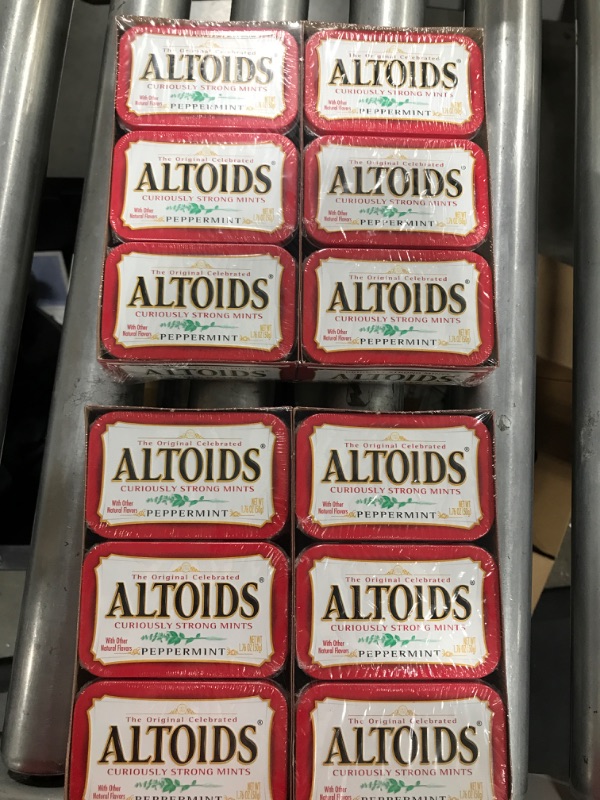 Photo 2 of 24 PACK OF ALTOID PEPPERMINT CANS (EXPIRES 02/2024)