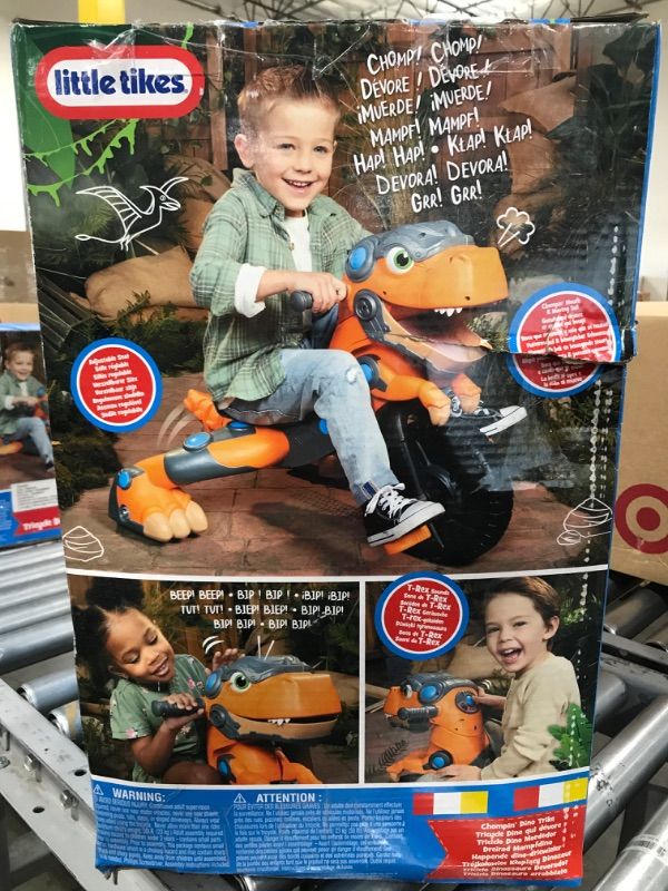 Photo 3 of Little Tikes Chompin Dino Trike Ride-On

