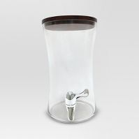 Photo 1 of 5.8L Glass Beverage Dispenser with Acacia Lid - Threshold™

