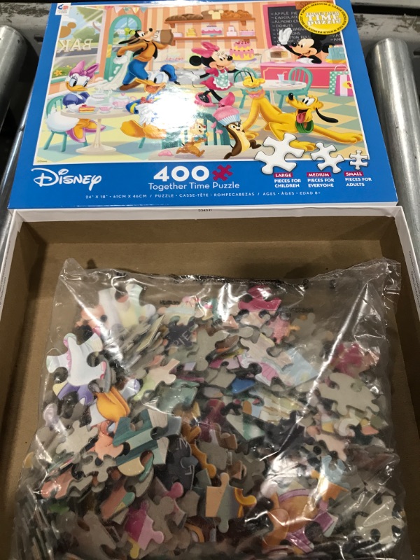 Photo 2 of Disney Together Time Bakery 400 Piece Puzzle
