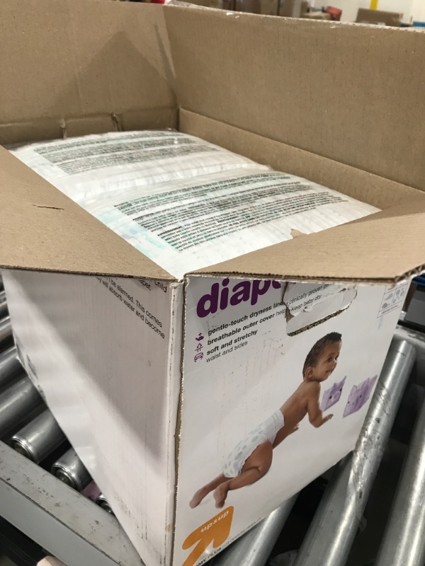 Photo 2 of Diapers Pack - up & up™ -SIZE 3 - 288 DIAPERS

