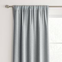 Photo 1 of 1pc Room Darkening Heathered Thermal Window Curtain Panel - Room Essentials™ 42" x 84" 

