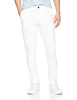 Photo 1 of Amazon Brand - Goodthreads Men's Slim-Fit Washed Stretch Chino Pant, White, 40W x 30L