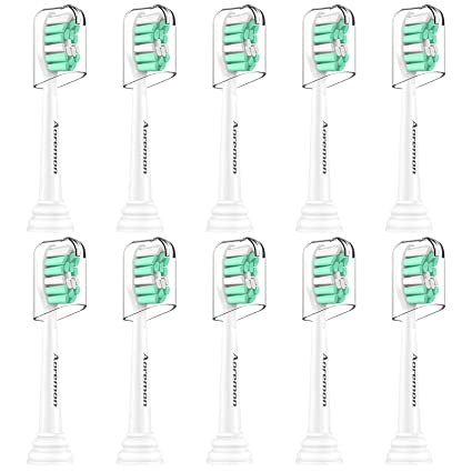 Photo 1 of Aoremon Replacement Toothbrush Heads for Philips Sonicare 10 PACK 