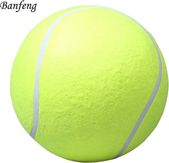 Photo 1 of Banyun Giant Tennis Ball 9.5" Signature Big Tennis Ball for Children Adult Dog