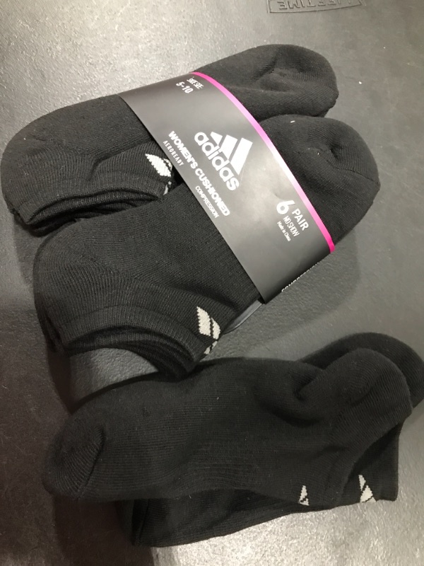 Photo 2 of adidas Women's No-Show Sock (6-Pack) SIZE 5-10 
