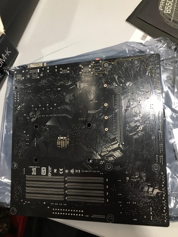 Photo 3 of ASUS Prime B550M-K AMD AM4 Zen 3 Ryzen 5000 and 3rd Gen Ryzen Micro-ATX Motherboard