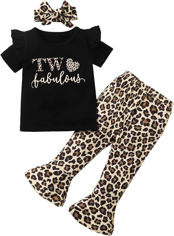 Photo 1 of Baby Girl 2nd Birthday Outfit Girl 2 Year Old Birthday Outfit Toddler Leopard Clothes
SIZE 3T 