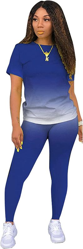Photo 1 of AOMONI Two Piece Outfits for Women Summer Bodycon Biker Short Sets Casual Short Sleeve T-Shirt Tracksuit Plus Size Outfits
SIZE 3XL 