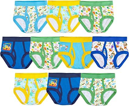 Photo 1 of 18M Coco Melon Boys' Underwear Multipacks 9PCS 
