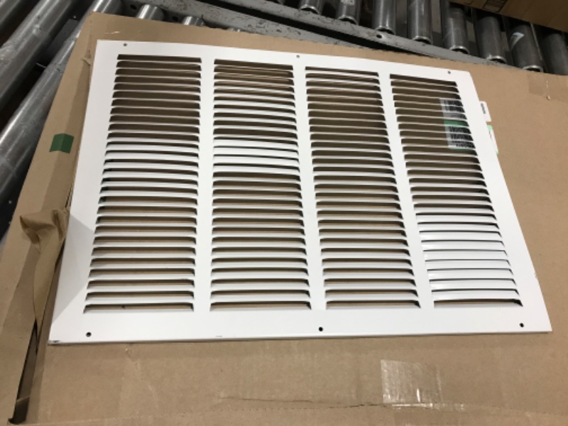 Photo 1 of 20" X 14" AIR VENT RETURN GRILLES - SIDEWALL AND CEILING - STEEL
