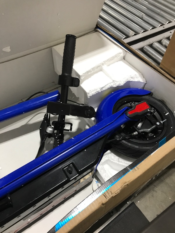 Photo 2 of ((PARTS ONLY))) Hover-1 Alpha Electric Scooter | 18MPH, 12M Range, 5HR Charge, LCD Display, 10 Inch High-Grip Tires, 264LB Max Weight, Cert. & Tested - Safe for Kids, Teens & Adults White
