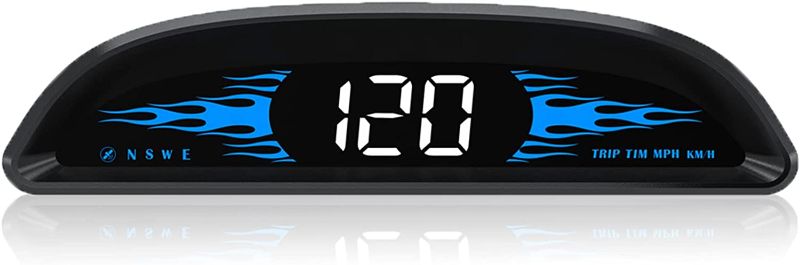 Photo 1 of ACECAR Digital GPS Speedometer, Universal Car HUD Head Up Display with Speed MPH, Direction, Driving Distance, Overspeed Alarm HD Display, for All Vehicle
