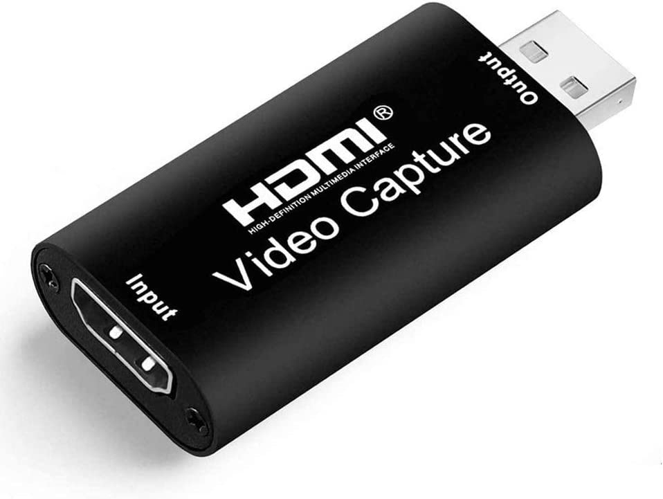Photo 1 of HDMI Video Capture Card, 4K HDMI to USB Capture Card Full HD 1080P 30fps, Record via DSLR, Camcorder, Action Cam for Live Streaming, Compatible with Nintendo Switch, PS4, Xbox One, PC

