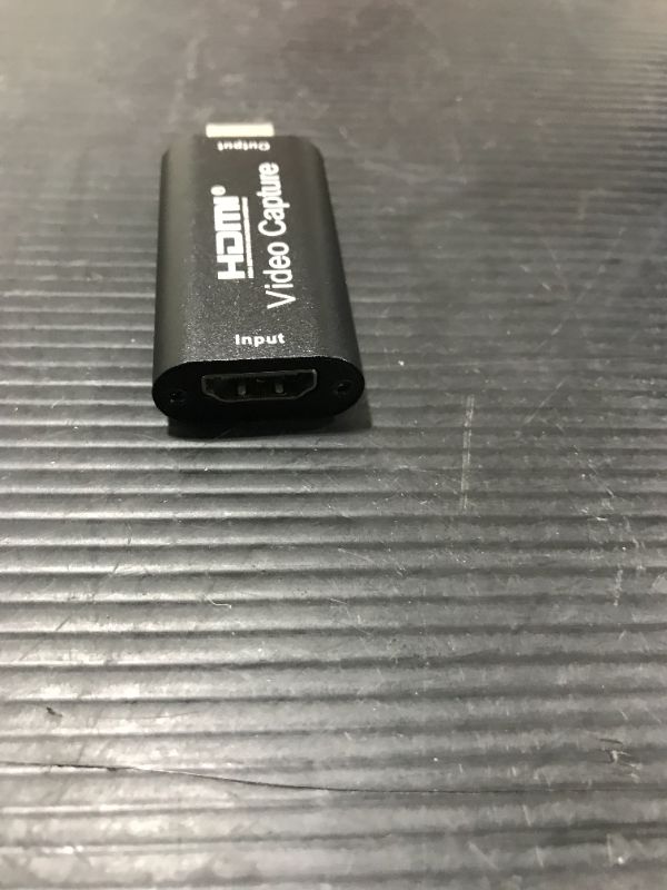 Photo 1 of HDMI Video Capture Card, 4K HDMI to USB Capture Card Full HD 1080P 30fps, Record via DSLR, Camcorder, Action Cam for Live Streaming, Compatible with Nintendo Switch, PS4, Xbox One, PC

