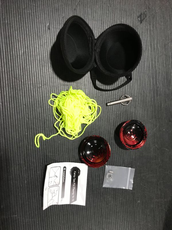Photo 1 of FETESNICE Unresponsive Yoyo for Professional Players, Aluminum Metal Yo Yo with Gift Responsive Bearing for Beginners. Yoyo for Kids and Adults with Yo-Yo Glove, Bag, 10 Strings MAY BE MISSING PARTS
