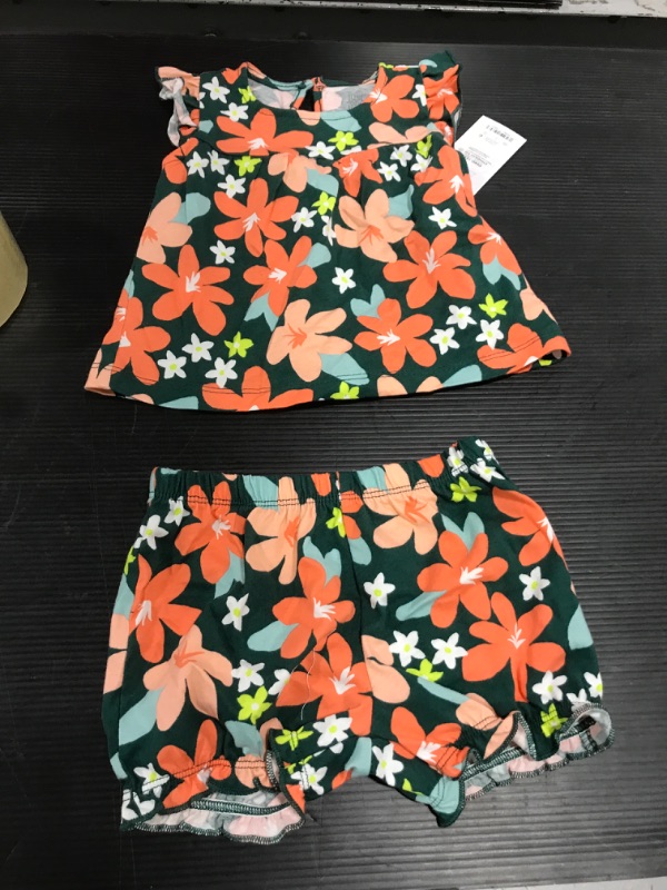 Photo 1 of Baby Girls' Tropical Floral Top & Bottom Set - Just One You® Made by Carter's
SIZE 9 MONTHS 