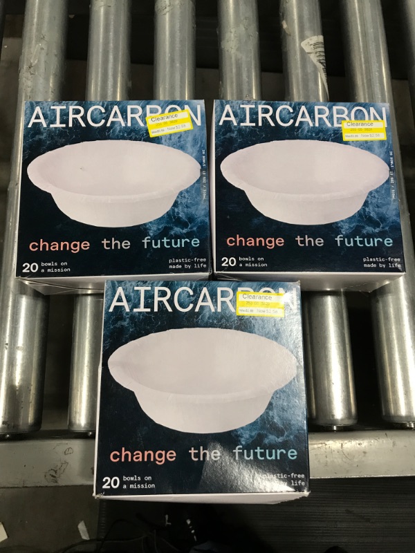 Photo 2 of (3 PACK) AirCarbon Bowls - 20ct/10.5oz

