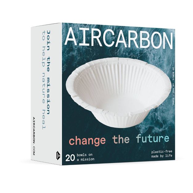 Photo 1 of (3 PACK) AirCarbon Bowls - 20ct/10.5oz

