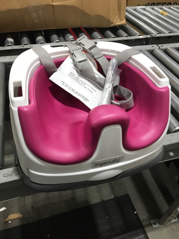 Photo 1 of Ingenuity Baby Base 2-in-1 Booster Feeding Seat - Pink Flambe