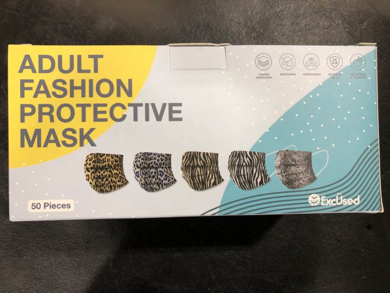 Photo 2 of Adult Fashion Protective Mask Box of 2