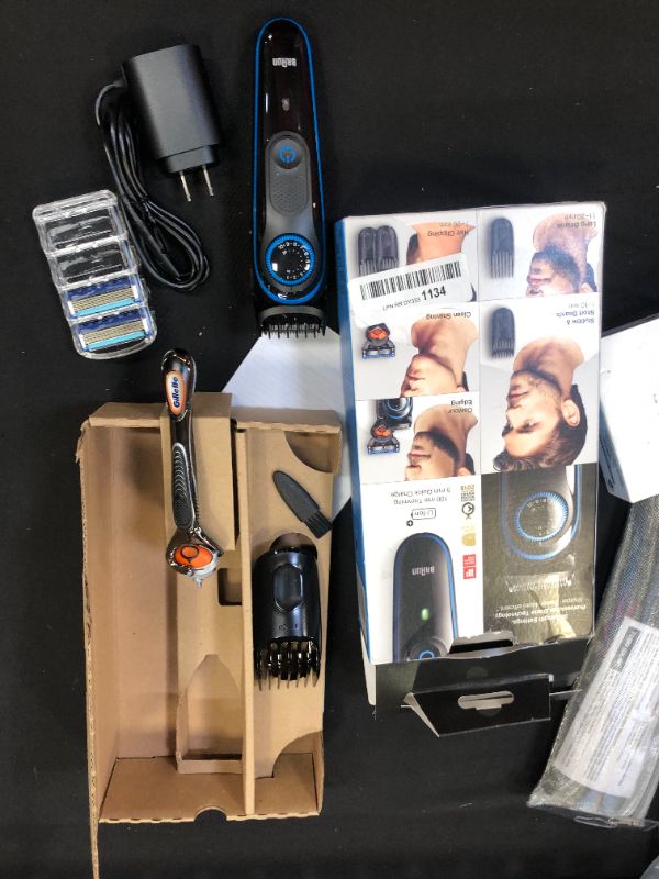 Photo 2 of Braun Beard Trimmer BT5240, Hair Clippers for Men, Cordless & Rechargeable with Gillette ProGlide Razor
