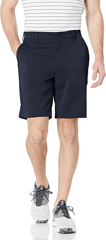 Photo 1 of Amazon Essentials Men's Classic-Fit Stretch Golf Short, Size 44, Navy