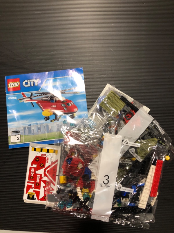 Photo 2 of LEGO City Fire Response Unit 60108 Children's Toy