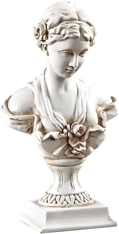 Photo 1 of 11.8" Classic Greek Venus de Milo Bust Statue, Resin Roman Goddess of Love and Beauty Sculpture Figurine for Home Décor, Large Antique
