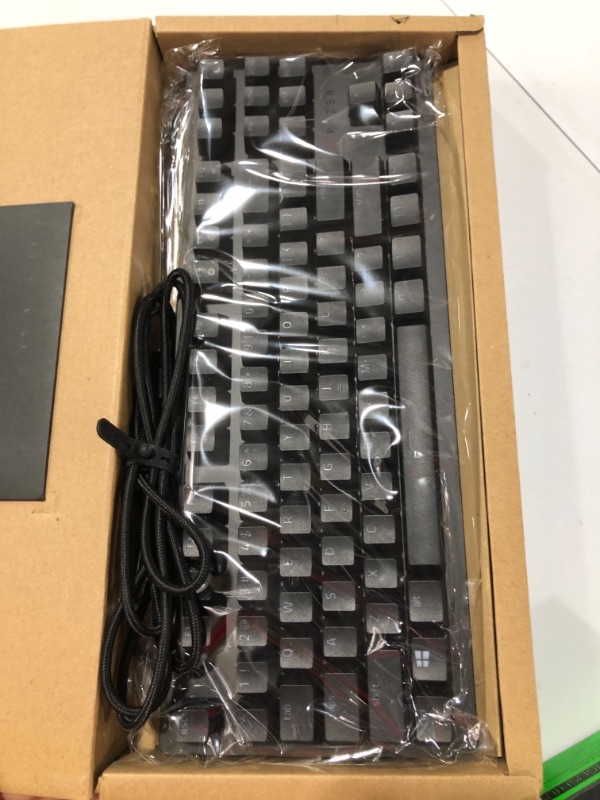 Photo 2 of Razer Huntsman Tournament Edition TKL Tenkeyless Gaming Keyboard: Linear Optical Switches Instant Actuation - Customizable Chroma RGB Lighting