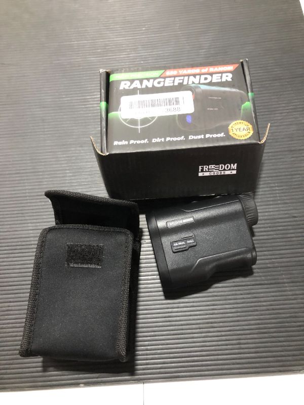 Photo 2 of Golf Range Finder (Pro Edition) - 650 Yards with Slope, Precision Range Finder, Golf Rangefinder (6X HD Optical Lens), Range Finder Golfing, Golf Range Finders (Rechargeable), Hunting Range Finders