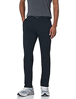 Photo 1 of Amazon Essentials Men's Skinny-Fit Casual Stretch Khaki Pant, Black, 38W x 29L