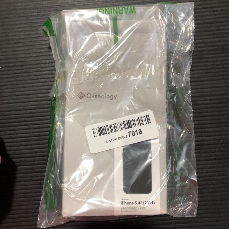 Photo 1 of Caseology Vault Protective Case Compatible with iPhone 13 Mini Case (2021) - Matte Black
