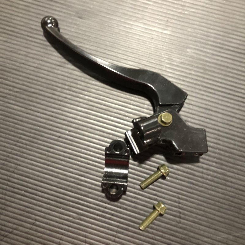 Photo 2 of 1PZ BL5-A01 7/8" Black Aluminum Clutch Lever Perch for Honda XR CRF 50 70 110 125 or Similar Pit Dirt Bikess