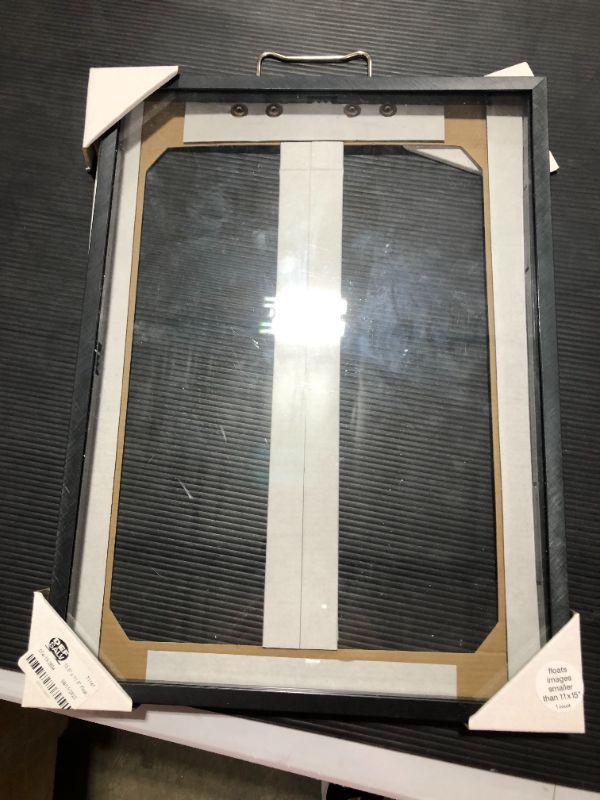 Photo 1 of 11 x 15 Float Thin Metal Gallery Frame Black - Project 62