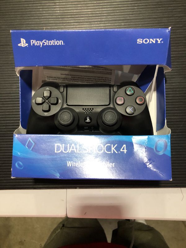 Photo 2 of DualShock 4 Wireless Controller for PlayStation 4 - Jet Black
