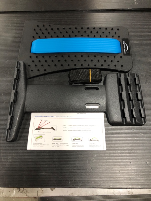 Photo 2 of Back Stretching Device,Back Massager for Bed & Chair & Car,Multi-Level Lumbar Su