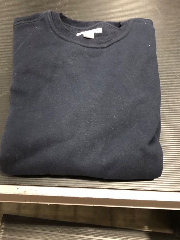 Photo 2 of Amazon Essentials Men's Fleece Crewneck Sweatshirt (Size: Small)