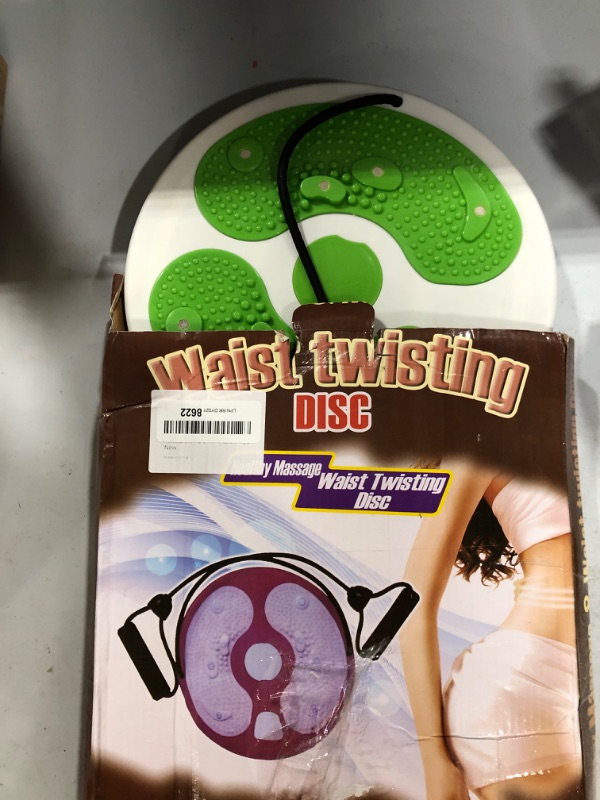 Photo 1 of Ab Twister Board for Exercise Waist Twisting Disc with 8 Magnets Fitness Twister with Handles Trims Waist Arms Hips and Thighs