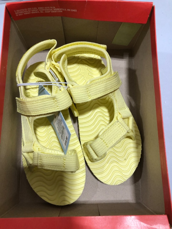 Photo 2 of [Size 12] Toddler Riley Ankle Strap Sandals - Cat & Jack™
