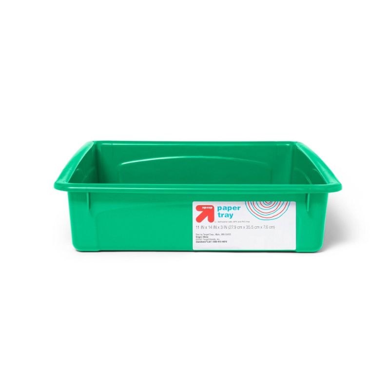 Photo 2 of [3 pack] Cubby Storage Bin - up & up™ [Green]