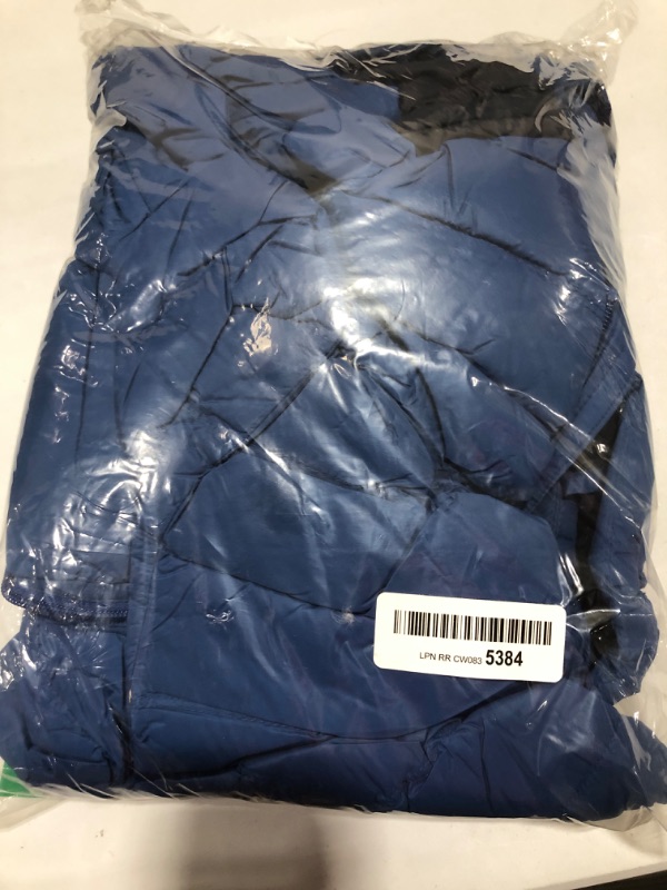 Photo 2 of [Size M] Tommy Hilfiger Men's Packable Down Puffer Jacket [Midnight/Royal Blue]