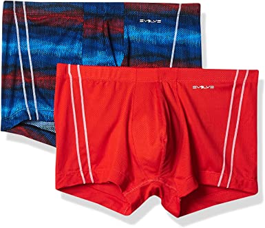 Photo 1 of [Size M] Evolve Men's Micro Mesh Comfort No Show Trunk Multipack