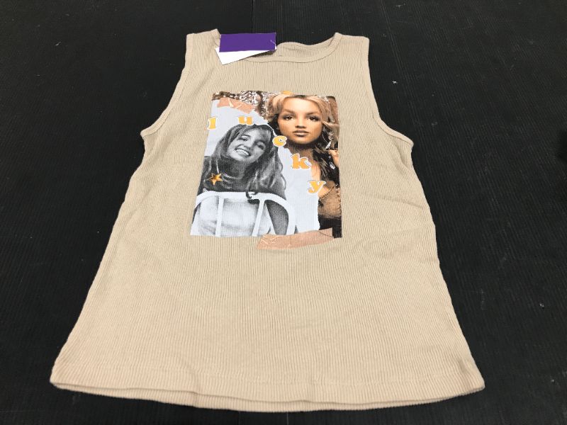 Photo 2 of Britney Spears tank top size large Size Small 
