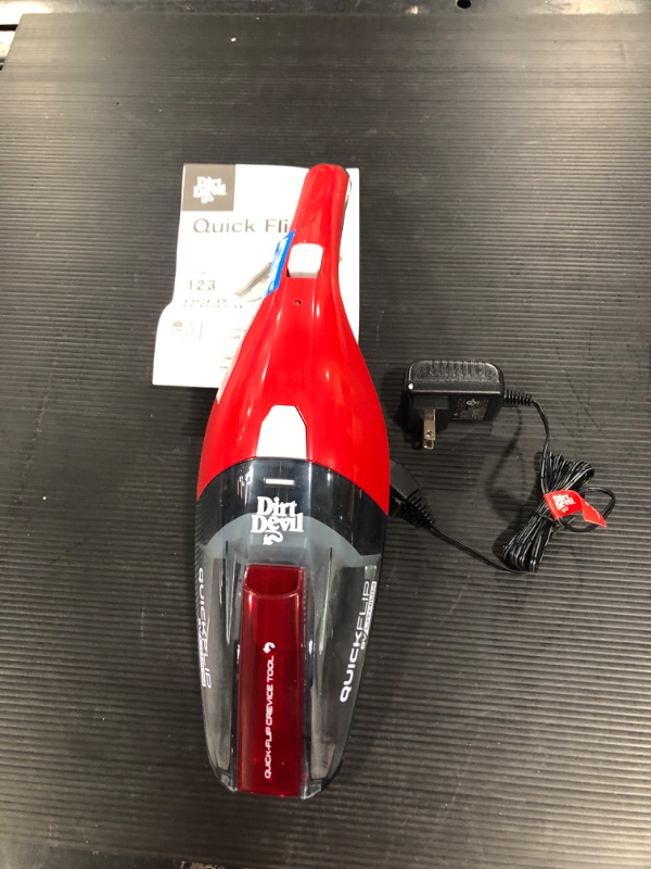 Photo 2 of Quick Flip 8-Volt Cordless Handheld Vacuum Cleaner