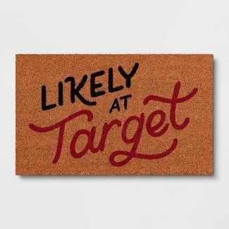 Photo 1 of 1'6"x2'6" 'Likely at Target' Doormat - Threshold™

