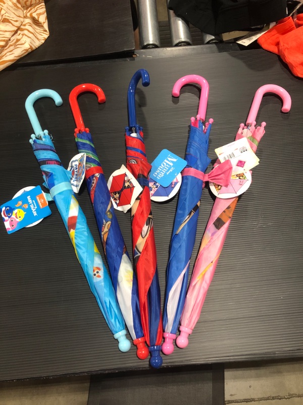 Photo 1 of 5 Pack Assorted Children's Umbrellas