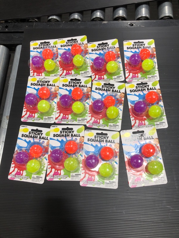 Photo 1 of 3 Pack Sticky Squash Balls (Set of 12)
